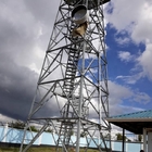 10meters ηλεκτρική ενέργεια πύργων δικτυωτού πλέγματος τηλεπικοινωνιών GSM