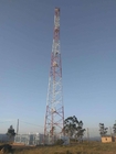 4 κινητό Galvanization κεραιών πύργων χάλυβα τηλεπικοινωνιών ποδιών γωνιακό