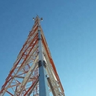 Μονοπωλιακός πύργος χάλυβα τριγώνων WiFi ο κινητός γαλβάνισε αυτοφερόμενο
