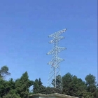 Ηλεκτρικός πύργος 135KV δικτυωτού πλέγματος χάλυβα γραμμών πύργων μετάδοσης