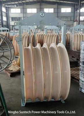 1160mm Μεγάλη διάμετρος Διοδηγός Καλώδιο Τραβήχτης Ρολεοπλέκτης Στρίνγκ Μπλοκ MC Νάιλον Μπλοκ