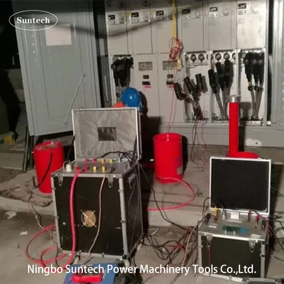 Συσκευή δοκιμής καλωδίων υψηλής τάσης 810KVA, 35KV και 132KV HV 30-300Hz