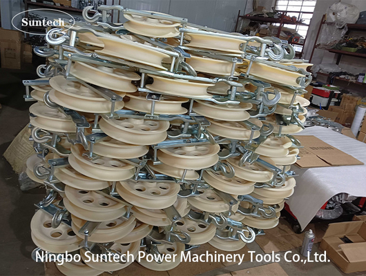 Γραμμή μετάδοσης 660 MC Nylon Sheave Conductor Stringing Blocks