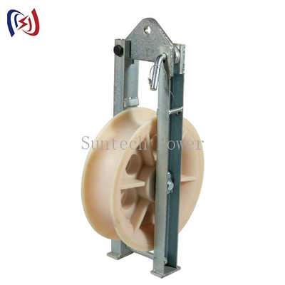 822mm ACSR 630 MC Nylon Sheave Overhead Line Stringing Blocks for Conductor