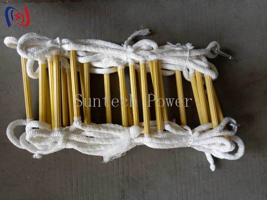 Επαγγελματική μονωμένη σχοινένια σκάλα για εργασίες σε γραμμές υπό τάση Συντήρηση υψηλής τάσης​