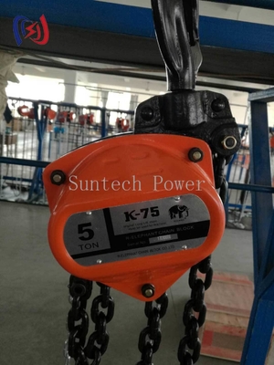 Χειροκίνητη ανελκυστήρας αλυσίδας 5-200KN για κατασκευή ηλεκτρικών γραμμών