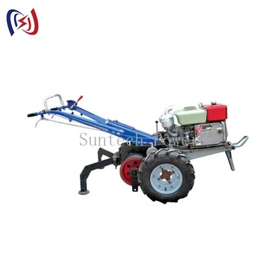 15HP Walking Tractor Winch 1040mm Βάση τροχών για την κατασκευή ηλεκτρικής γραμμής