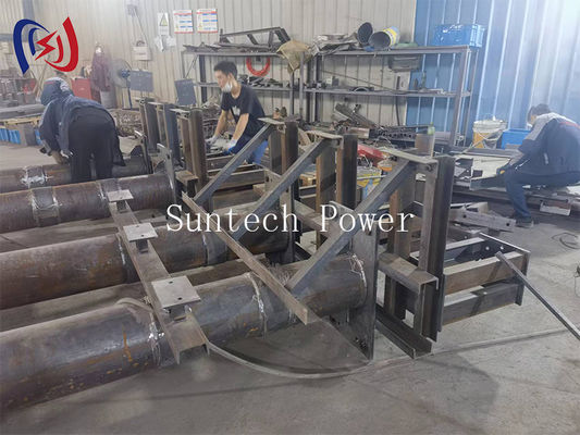 Επαγγελματικός χαλύβδινος σωλήνας καλωδίων με οργανωμένη διαχείριση καλωδίων, ανθεκτική κατασκευή και διασφάλιση ασφάλειας για υποστήριξη γραμμών ρεύματος