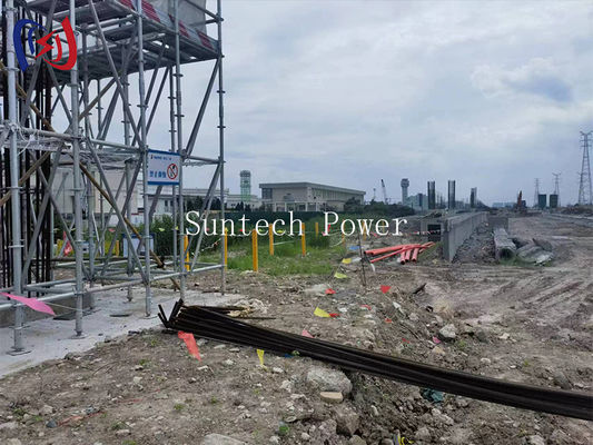 Βάση καλωδίου υψηλής τάσης βαρέως τύπου, κατασκευή από χάλυβα, 1 έτος εγγύηση