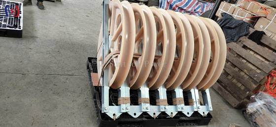 Μπλοκ Περάσματος Αγωγού με Διαστάσεις 760x120x480mm, Ονομαστικό Φορτίο 50-150KN και Ακτίνα Καμπυλότητας R570 για Περάσματα Υψηλής Τάσης