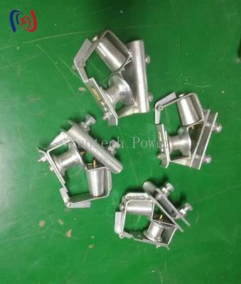 Ανθεκτικό Μπλοκ Περάσματος Αγωγού με Ακτίνα Καμπυλότητας R570 και Προσαρμοσμένη Διάσταση Τροχαλίας για Διάρκεια Ζωής ενός Έτους