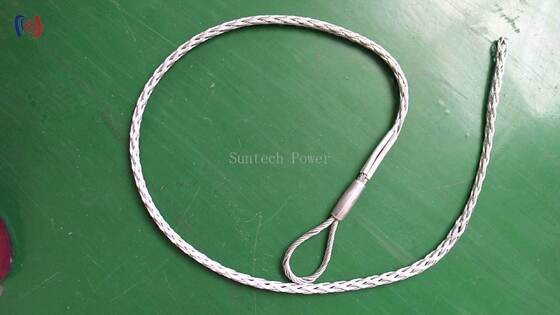 Reliable OPGW Mesh Sock Joints with 7-22mm Cable Dia, 10-25KN Rated Load, and Corrosion Resistant for Secure Transmission Line Splices