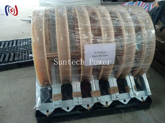 Μεγάλης χωρητικότητας 916 σειρά Stringing Block με MC Nylon Sheave για εγκατάσταση αγωγού γραμμής μετάδοσης 50-150KN