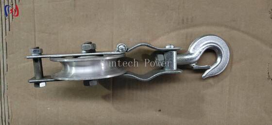 Επαγγελματικό Μονοτροχόλι Αρματωσιάς με Ονομαστική Φορτίο 5-20KN και Τροχαλία Αλουμινίου για Ελαφριά Εναέρια Αγωγοφόρα