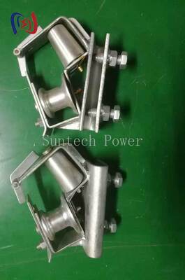 Τροχαλία γωνίας 90 μοιρών για στροφές αγωγών με ονομαστική φόρτιση 5KN στην κατασκευή αστικών γραμμών ηλεκτρικής ενέργειας