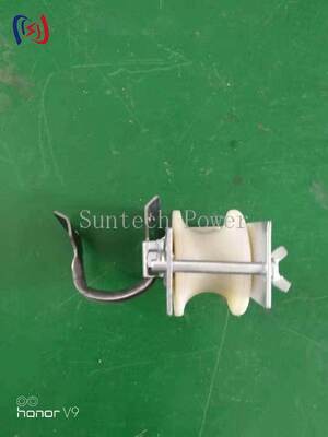 Καθόμενο και κρεμασμένο είδος διπλής χρήσης μπλοκ ράβδου με ονομαστικό φορτίο 5-20KN και ελαφρύ βάρος 2,1-3,4KG για εγκατάσταση σε υπερυψωμένες γραμμές