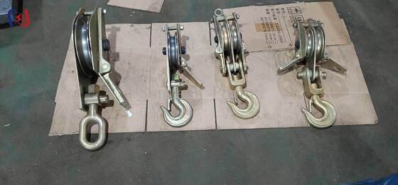 Καινοτόμο όργανο ανύψωσης με πλευρικό άνοιγμα και διπλή τροχαλία για ονομαστικό φορτίο 100 KN