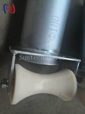 Ρολάρι προστασίας εισόδου καλωδίου σειράς D με διάμετρο σωλήνα 80-200 mm για ανθεκτική στη διάβρωση και χαμηλής τριβής σύρση καλωδίου