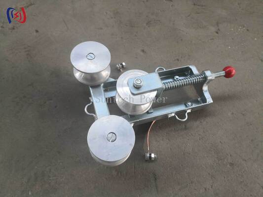 Επαγγελματικό μπλοκ γείωσης με μέγιστο ρεύμα 100A με διάμετρο κάτω 50 mm και υλικό χύτευσης από χάλυβα για ασφαλή ηλεκτρική γείωση