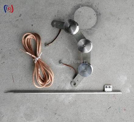 75 mm Διάμετρος κάτω Κάντικο τύπου γείωση μπλοκ για γρήγορες και ασφαλείς συνδέσεις υψηλής αγωγιμότητας