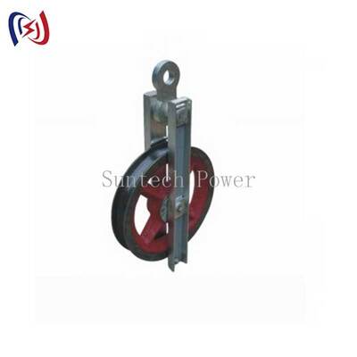 Επαγγελματικό μπλοκ στροφής υψηλής ταχύτητας για ομαλή και αποτελεσματική αλλαγή κατεύθυνσης καλωδίου με χαμηλή τριβή και ονομαστικό φορτίο 50KN