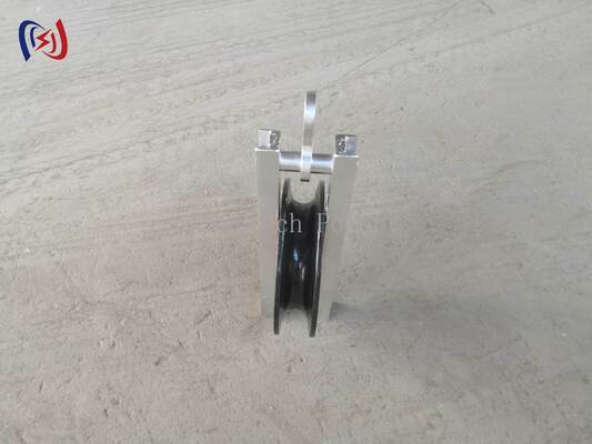 Επαγγελματικό μπλοκ στροφής υψηλής ταχύτητας για ομαλή και αποτελεσματική αλλαγή κατεύθυνσης καλωδίου με χαμηλή τριβή και ονομαστικό φορτίο 50KN