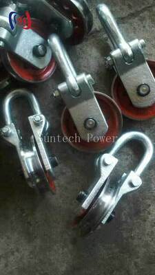 Επαγγελματικό μπλοκ σημείου ανύψωσης με ονομαστικό φορτίο 50-80KN και διάμετρο βύστου 160-190mm για ασφαλή ανύψωση πύργου μετάδοσης