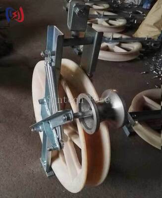 Επαγγελματικό μπλοκ συρρίκνωσης κυλίνδρων γείωσης με μη αγωγό σχεδιασμό για εγκατάσταση χωρίς ζημιές OPGW και διάμετρο 508 mm