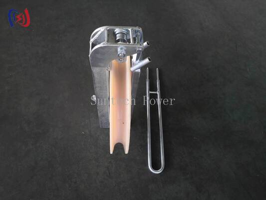 Επαγγελματικό μπλοκ ράβδου ελικοπτέρου με φ508×75 μάζα και 1-5 μάζες για την εγκατάσταση εναέριου αγωγού