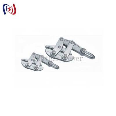 Αντιστροφική λαβή σχοινιών από χάλυβα με ονομαστικό φορτίο 50-200KN για ασφαλή ανύψωση βαρέων ηλεκτρικών εξοπλισμού