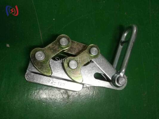 Επαγγελματική Δύο Cam Earth Wire Gripper με 10-30KN ονομαστικό φορτίο για 11-15mm καλώδια και ανθεκτικό στη διάβρωση Come Along Clamp