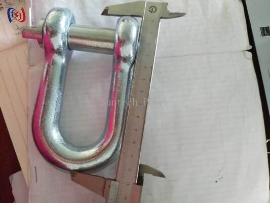 High Strength Shackle with 10-300KN Rated Load for Heavy Electrical Equipment and Corrosion-Resistant Lifting