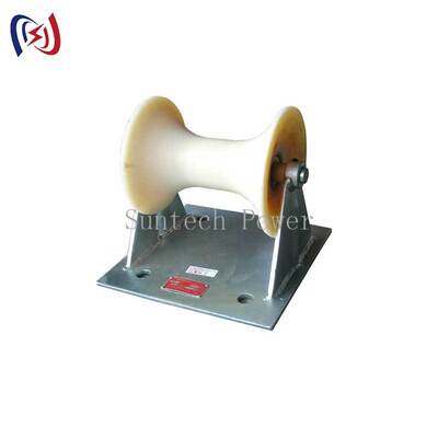 Επαγγελματικός Γερανός Γείωσης Καλωδίων με Ονομαστική Φορτίο 5KN και Τροχαλία από Χυτό Αλουμίνιο για Εγκατάσταση Υπόγειων Καλωδίων 150-160mm