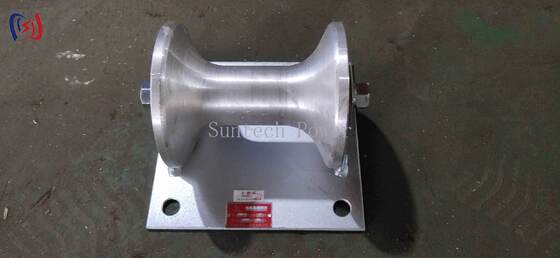 Επαγγελματικός Γερανός Γείωσης Καλωδίων με Ονομαστική Φορτίο 5KN και Τροχαλία από Χυτό Αλουμίνιο για Εγκατάσταση Υπόγειων Καλωδίων 150-160mm