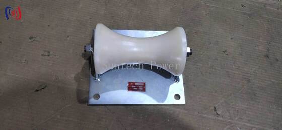 Επαγγελματικός Γερανός Γείωσης Καλωδίων με Ονομαστική Φορτίο 5KN και Τροχαλία από Χυτό Αλουμίνιο για Εγκατάσταση Υπόγειων Καλωδίων 150-160mm