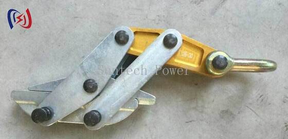 Αντι-στροφή ατσάλινο σχοινί Gripper Come Along Clamp 50-200KN για 11-30mm μετάδοσης γραμμή Stringing