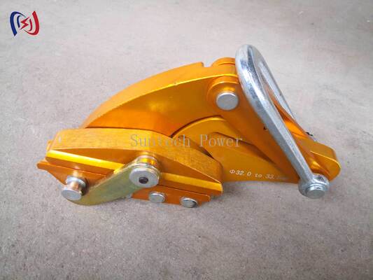 Αλουμινίου κράμα Come Along Clamp με 7-80KN ονομαστικό φορτίο και 14-48mm Max ανοιχτό για τη σύνδεση γραμμής μετάδοσης