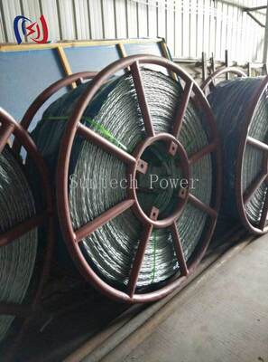 12 ράβδος αντιστροφή σύρμα σχοινί 9-42mm 54-817KN σπάσιμο δύναμη σταθερή ανύψωση