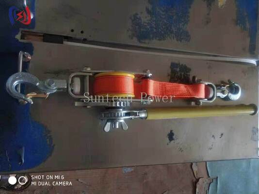 Χωρίς εργαλεία μονωτικό σφιχτήρα 10-20KN ιμάντα ιμάντα Διοδηγός εργαλεία συρρίκνωσης