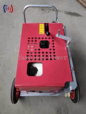 Μηχανή Έλξης Οπτικής Καλωδίου 3,7KW 3KN Βίντσι Έλξης Καλωδίου με Ταχύτητα 50-60 m/min για Έλξη Οπτικών Σωλήνων