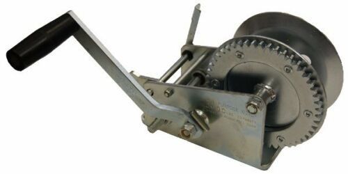 Μαύρο χειρωνακτικό Handcrank δύναμης βαρούλκο βαρκών 2500lbs