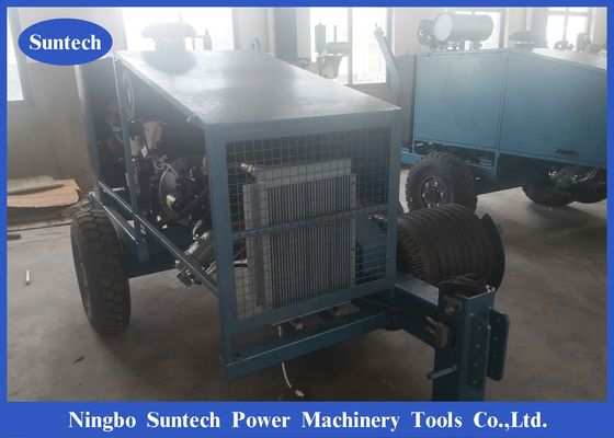 Υπερυψωμένος εξολκέας καλωδίων γραμμών 300KN Machiner, υδραυλικό τράβηγμα και να τοποθετήσει μηχανή