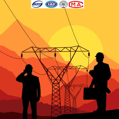 11kv υπερυψωμένοι ηλεκτρικοί πύργοι χάλυβα Q235B γραμμών μετάδοσης