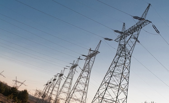 Γαλβανισμένος πύργος γωνίας ASTM A123 στη γραμμή μετάδοσης