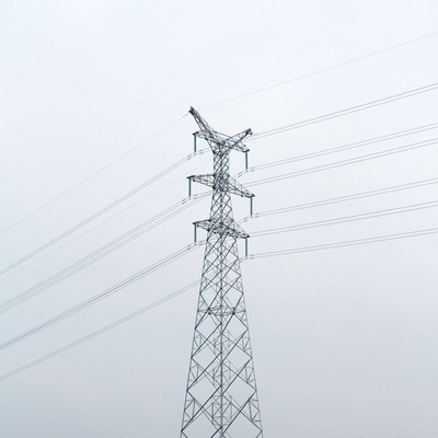 Galvanization 132kv καυτής εμβύθισης πύργος γραμμών μετάδοσης δύναμης