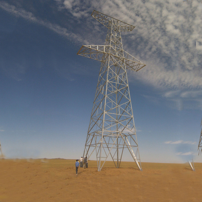Polygonal κωνικό 10kv στον πύργο γωνίας γραμμών μετάδοσης 750kv