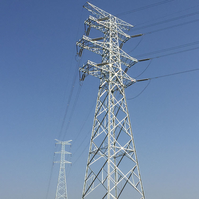 Pylon πύργος μετάδοσης χάλυβα αγγέλου 35KV Q355 Q255