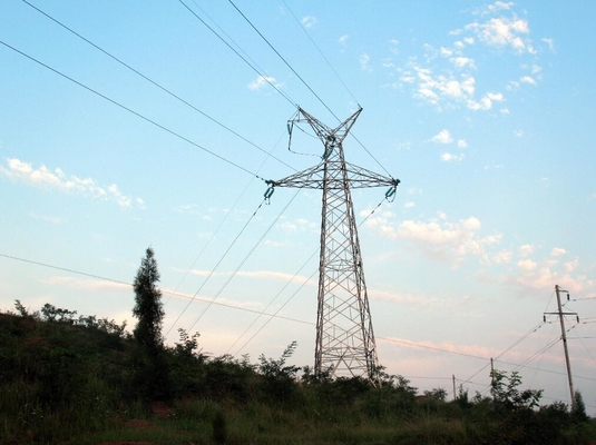 Pylon πύργος μετάδοσης χάλυβα αγγέλου 35KV Q355 Q255