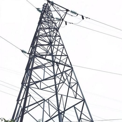 10KV στο γαλβανισμένο πύργο δικτυωτού πλέγματος μετάδοσης δύναμης 750KV