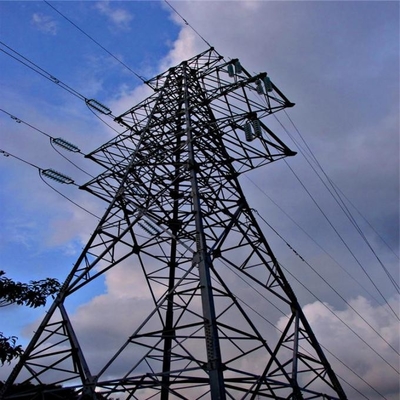 Pylon πύργος μετάδοσης δικτυωτού πλέγματος ηλεκτρικής δύναμης Q245 Q355